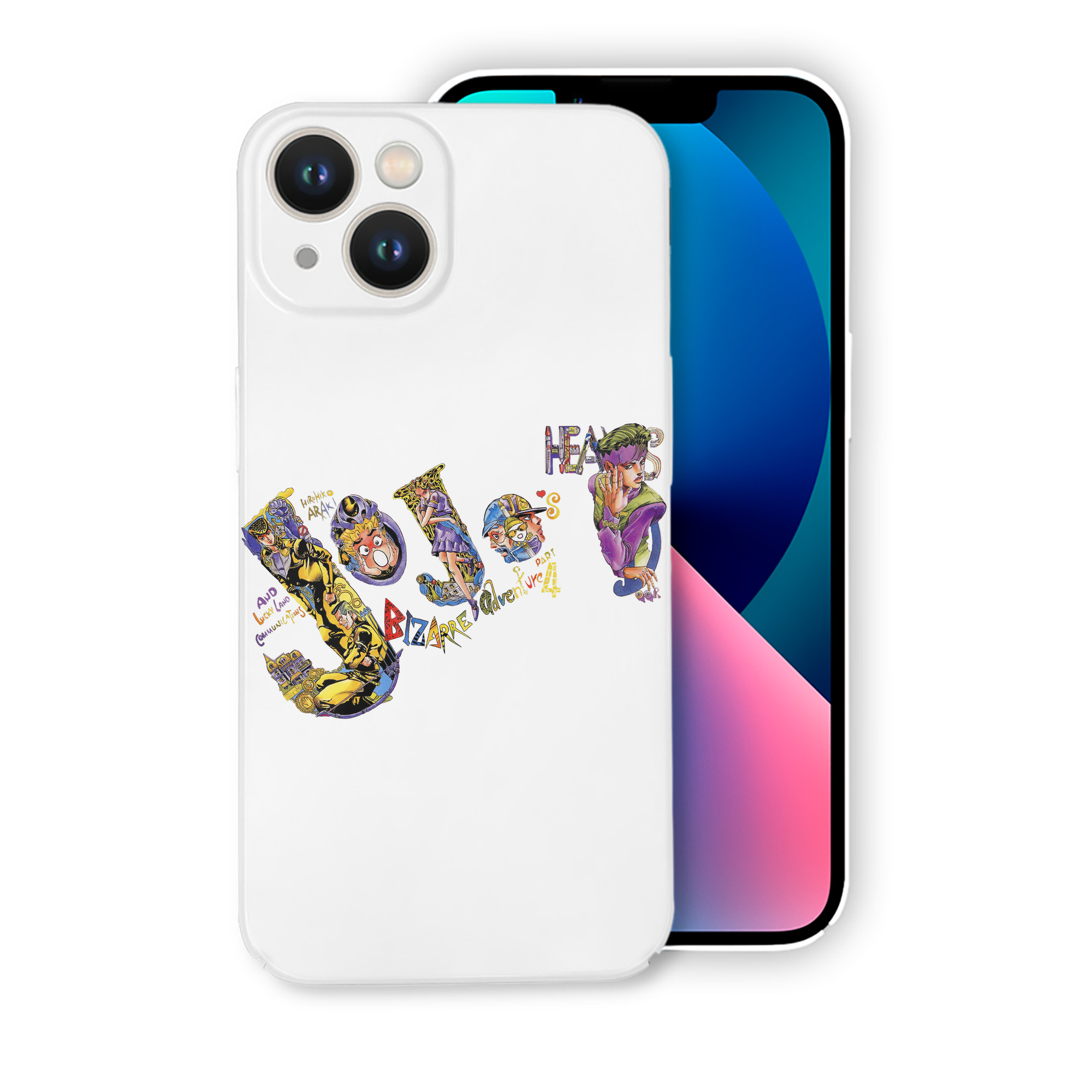 （画像用） ジョジョの奇妙な冒険 JoJo's Bizarre Adventure 【iPhone 14シリーズ対応】ハードケース
