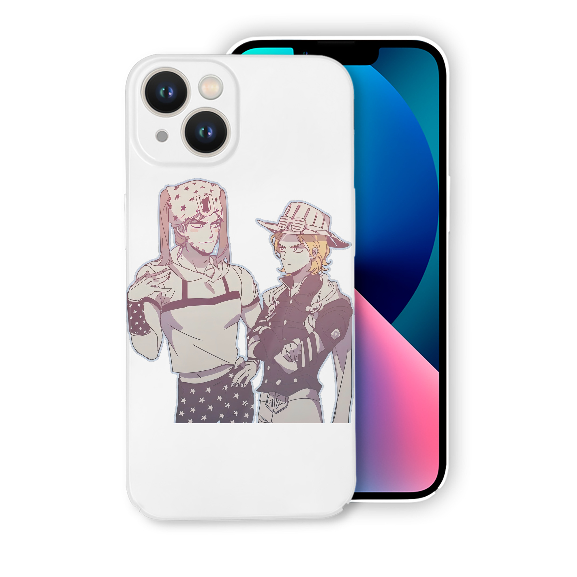 （画像用） ジョジョの奇妙な冒険 JoJo's Bizarre Adventure 【iPhone 14シリーズ対応】ハードケース