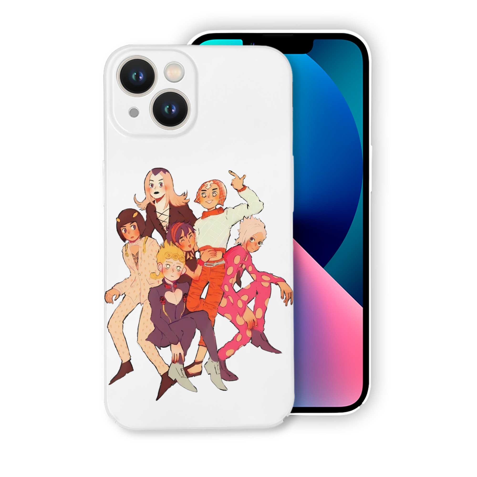（画像用） ジョジョの奇妙な冒険 JoJo's Bizarre Adventure 【iPhone 14シリーズ対応】ハードケース