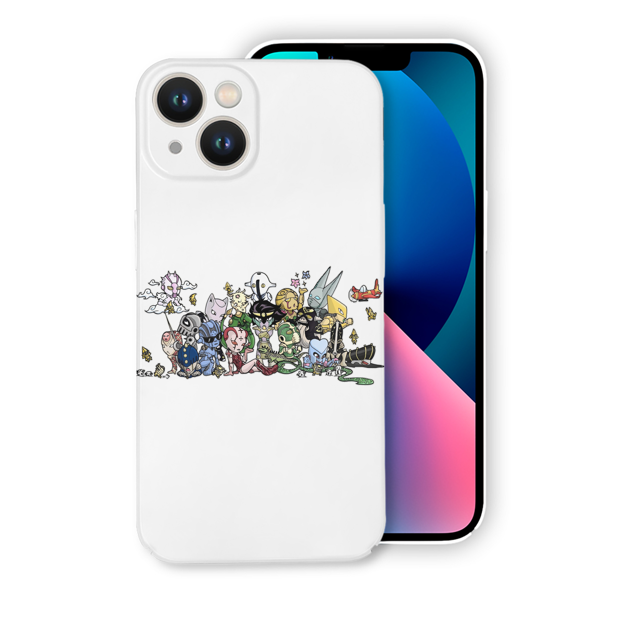 （画像用） ジョジョの奇妙な冒険 JoJo's Bizarre Adventure 【iPhone 14シリーズ対応】ハードケース