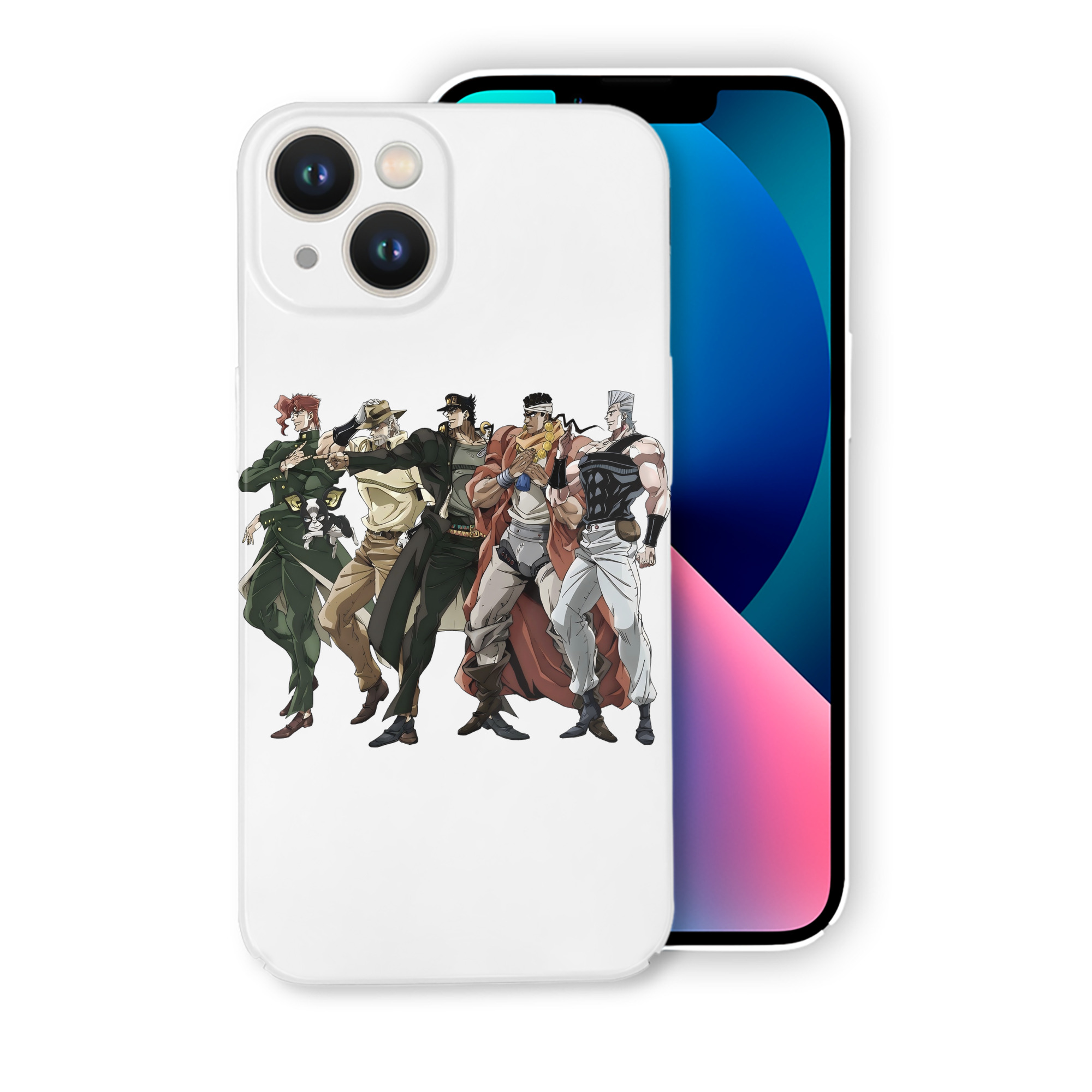 （画像用） ジョジョの奇妙な冒険 JoJo's Bizarre Adventure 【iPhone 14シリーズ対応】ハードケース