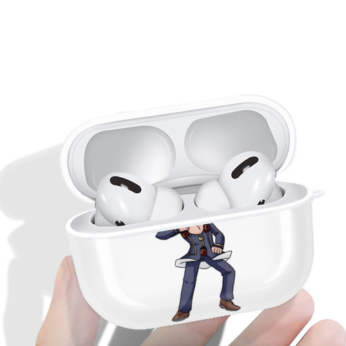 ジョジョの奇妙な冒険 ジョルノ?ジョバァーナ JoJo's Bizarre Adventure Giorno Giovanna 【AirPods Pro用】ハードシェル保護ケース 耐衝撃・防指紋・カラビナ付き商品仕様