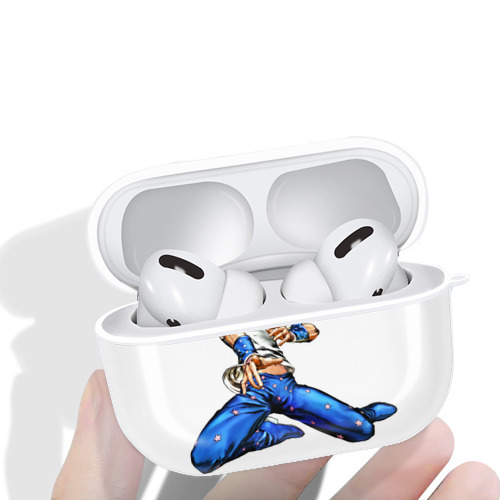 ジョジョの奇妙な冒険 ジョナサン?ジョースター JoJo's Bizarre Adventure Jonathan Joestar 【AirPods Pro用】ハードシェル保護ケース 耐衝撃・防指紋・カラビナ付き商品仕様