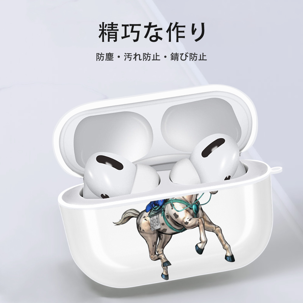 ジョジョの奇妙な冒険 ジョナサン?ジョースター JoJo's Bizarre Adventure Jonathan Joestar 【AirPods Pro用】ハードシェル保護ケース 耐衝撃・防指紋・カラビナ付き商品仕様