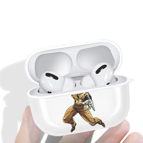 ジョジョの奇妙な冒険 ジョセフ?ジョースター JoJo's Bizarre Adventure Joseph Joestar 【AirPods Pro用】ハードシェル保護ケース 耐衝撃・防指紋・カラビナ付き商品仕様