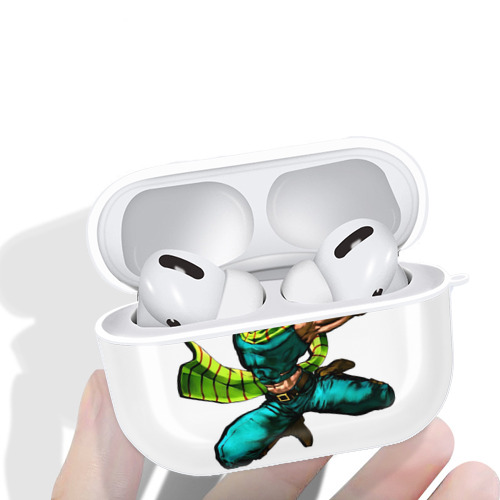 ジョジョの奇妙な冒険 ジョセフ?ジョースター JoJo's Bizarre Adventure Joseph Joestar 【AirPods Pro用】ハードシェル保護ケース 耐衝撃・防指紋・カラビナ付き商品仕様
