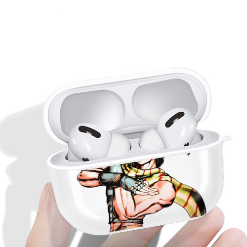 ジョジョの奇妙な冒険 ジョセフ?ジョースター JoJo's Bizarre Adventure Joseph Joestar 【AirPods Pro用】ハードシェル保護ケース 耐衝撃・防指紋・カラビナ付き商品仕様