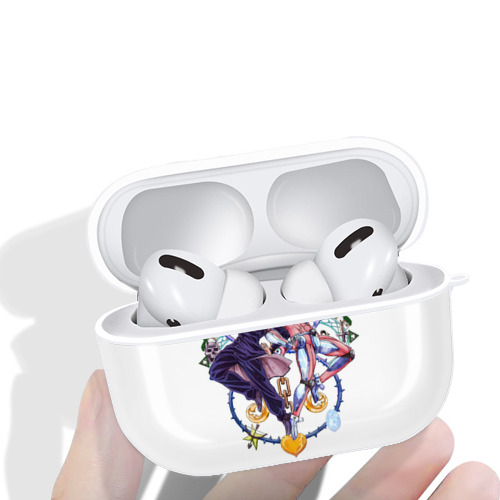 ジョジョの奇妙な冒険 ひがしかた じょうすけ JoJo's Bizarre Adventure Higashikata Josuke 【AirPods Pro用】ハードシェル保護ケース 耐衝撃・防指紋・カラビナ付き商品仕様