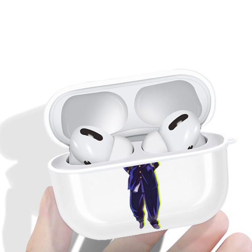 ジョジョの奇妙な冒険 ひがしかた じょうすけ JoJo's Bizarre Adventure Higashikata Josuke 【AirPods Pro用】ハードシェル保護ケース 耐衝撃・防指紋・カラビナ付き商品仕様