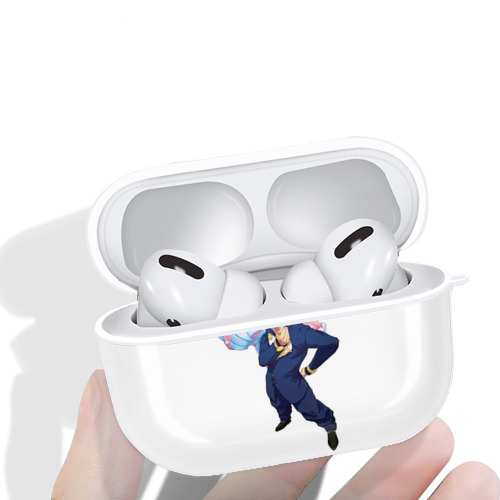 ジョジョの奇妙な冒険 ひがしかた じょうすけ JoJo's Bizarre Adventure Higashikata Josuke 【AirPods Pro用】ハードシェル保護ケース 耐衝撃・防指紋・カラビナ付き商品仕様
