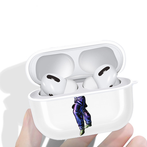 ジョジョの奇妙な冒険 ひがしかた じょうすけ JoJo's Bizarre Adventure Higashikata Josuke 【AirPods Pro用】ハードシェル保護ケース 耐衝撃・防指紋・カラビナ付き商品仕様