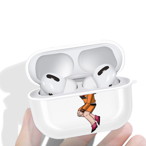 ジョジョの奇妙な冒険 東方定助 JoJo's Bizarre Adventure Higashikata Josuke 【AirPods Pro用】ハードシェル保護ケース 耐衝撃・防指紋・カラビナ付き商品仕様