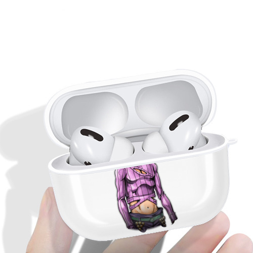 ジョジョの奇妙な冒険 ビネガー?ドッピオ JoJo's Bizarre Adventure Vinegar Doppio 【AirPods Pro用】ハードシェル保護ケース 耐衝撃・防指紋・カラビナ付き商品仕様