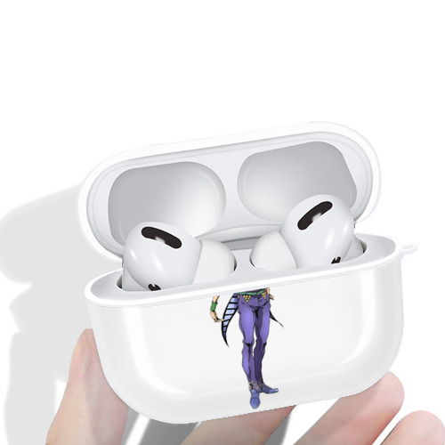 ジョジョの奇妙な冒険 ビネガー?ドッピオ JoJo's Bizarre Adventure Vinegar Doppio 【AirPods Pro用】ハードシェル保護ケース 耐衝撃・防指紋・カラビナ付き商品仕様