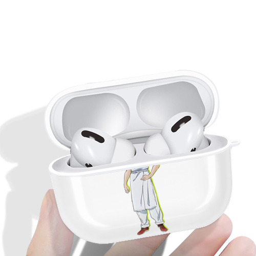 ジョジョの奇妙な冒険 Tonio Trussardi JoJo's Bizarre Adventure トニオ?トラッサルディ 【AirPods Pro用】ハードシェル保護ケース 耐衝撃・防指紋・カラビナ付き商品仕様
