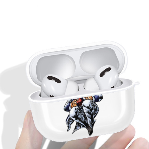ジョジョの奇妙な冒険 ウィル?アントニオ?ツェペリ JoJo's Bizarre Adventure Will Anthonio Zeppeli 【AirPods Pro用】ハードシェル保護ケース 耐衝撃・防指紋・カラビナ付き商品仕様