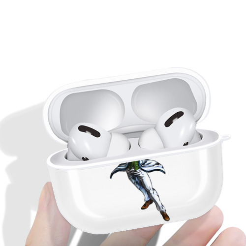 ジョジョの奇妙な冒険 ウィル?アントニオ?ツェペリ JoJo's Bizarre Adventure Will Anthonio Zeppeli 【AirPods Pro用】ハードシェル保護ケース 耐衝撃・防指紋・カラビナ付き商品仕様