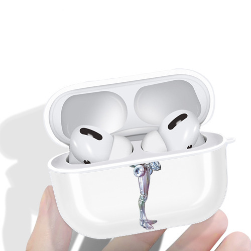 ジョジョの奇妙な冒険 ジャン＝ピエール?ポルナレフ JoJo's Bizarre Adventure Jan Pierre Polnareff 【AirPods Pro用】ハードシェル保護ケース 耐衝撃・防指紋・カラビナ付き商品仕様