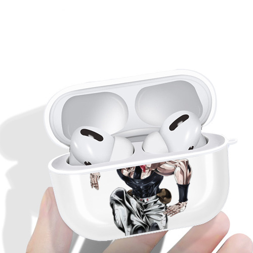 ジョジョの奇妙な冒険 ジャン＝ピエール?ポルナレフ JoJo's Bizarre Adventure Jan Pierre Polnareff 【AirPods Pro用】ハードシェル保護ケース 耐衝撃・防指紋・カラビナ付き商品仕様