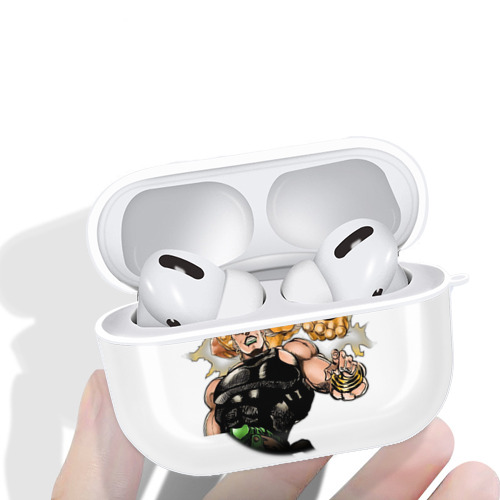ジョジョの奇妙な冒険 ディオ?ブランドー JoJo's Bizarre Adventure Dio Brando 【AirPods Pro用】ハードシェル保護ケース 耐衝撃・防指紋・カラビナ付き商品仕様