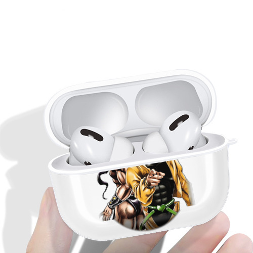 ジョジョの奇妙な冒険 ディオ?ブランドー JoJo's Bizarre Adventure Dio Brando 【AirPods Pro用】ハードシェル保護ケース 耐衝撃・防指紋・カラビナ付き商品仕様