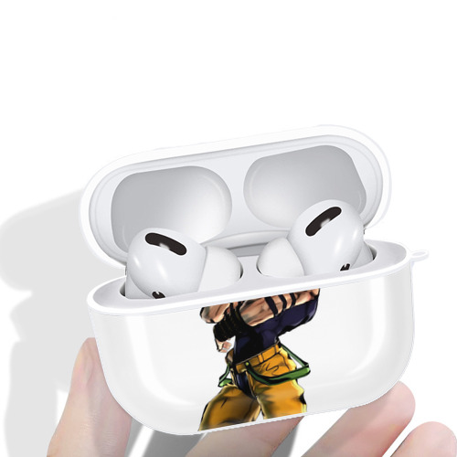 ジョジョの奇妙な冒険 ディオ?ブランドー JoJo's Bizarre Adventure Dio Brando 【AirPods Pro用】ハードシェル保護ケース 耐衝撃・防指紋・カラビナ付き商品仕様