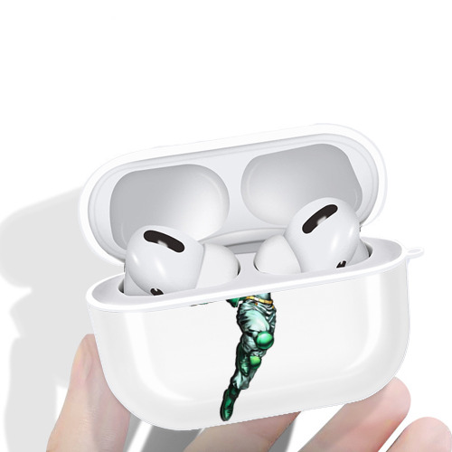ジョジョの奇妙な冒険 ディオ?ブランドー JoJo's Bizarre Adventure Dio Brando 【AirPods Pro用】ハードシェル保護ケース 耐衝撃・防指紋・カラビナ付き商品仕様