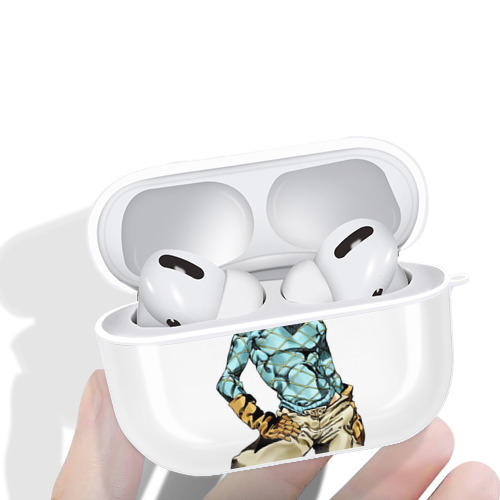 ジョジョの奇妙な冒険 ディオ?ブランドー JoJo's Bizarre Adventure Dio Brando 【AirPods Pro用】ハードシェル保護ケース 耐衝撃・防指紋・カラビナ付き商品仕様