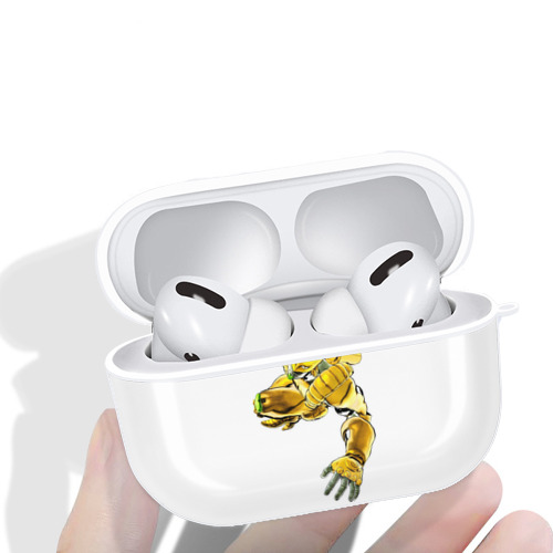 ジョジョの奇妙な冒険 ディオ?ブランドー JoJo's Bizarre Adventure Dio Brando 【AirPods Pro用】ハードシェル保護ケース 耐衝撃・防指紋・カラビナ付き商品仕様