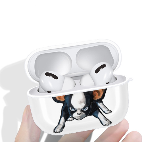 ジョジョの奇妙な冒険 イギー JoJo's Bizarre Adventure Iggy 【AirPods Pro用】ハードシェル保護ケース 耐衝撃・防指紋・カラビナ付き商品仕様