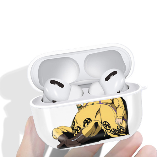ジョジョの奇妙な冒険 ポルポ JoJo's Bizarre Adventure Polpo 【AirPods Pro用】ハードシェル保護ケース 耐衝撃・防指紋・カラビナ付き商品仕様