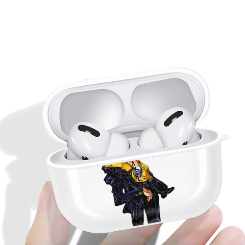ジョジョの奇妙な冒険 プロシュート JoJo's Bizarre Adventure Prosciutto 【AirPods Pro用】ハードシェル保護ケース 耐衝撃・防指紋・カラビナ付き商品仕様