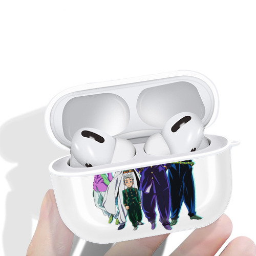 ジョジョの奇妙な冒険 JoJo's Bizarre Adventure 【AirPods Pro用】ハードシェル保護ケース 耐衝撃・防指紋・カラビナ付き商品仕様
