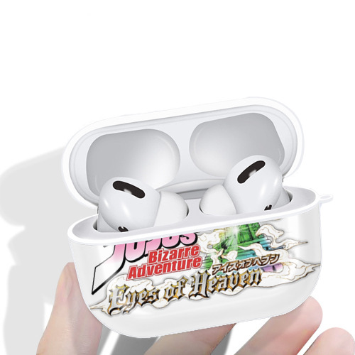 ジョジョの奇妙な冒険 JoJo's Bizarre Adventure 【AirPods Pro用】ハードシェル保護ケース 耐衝撃・防指紋・カラビナ付き商品仕様