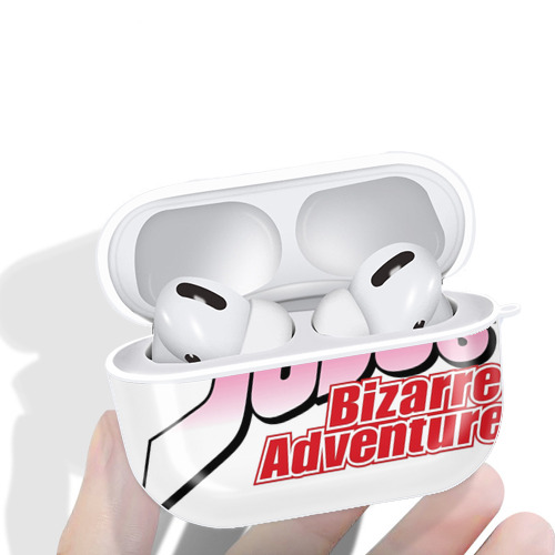 ジョジョの奇妙な冒険 JoJo's Bizarre Adventure 【AirPods Pro用】ハードシェル保護ケース 耐衝撃・防指紋・カラビナ付き商品仕様