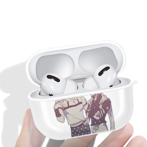 ジョジョの奇妙な冒険 JoJo's Bizarre Adventure 【AirPods Pro用】ハードシェル保護ケース 耐衝撃・防指紋・カラビナ付き商品仕様