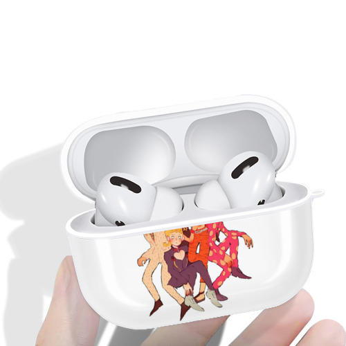 ジョジョの奇妙な冒険 JoJo's Bizarre Adventure 【AirPods Pro用】ハードシェル保護ケース 耐衝撃・防指紋・カラビナ付き商品仕様