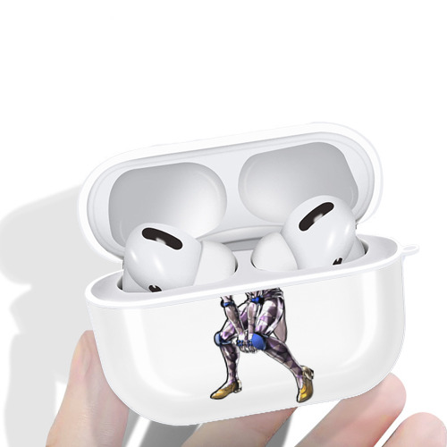 ジョジョの奇妙な冒険 JoJo's Bizarre Adventure 【AirPods Pro用】ハードシェル保護ケース 耐衝撃・防指紋・カラビナ付き商品仕様