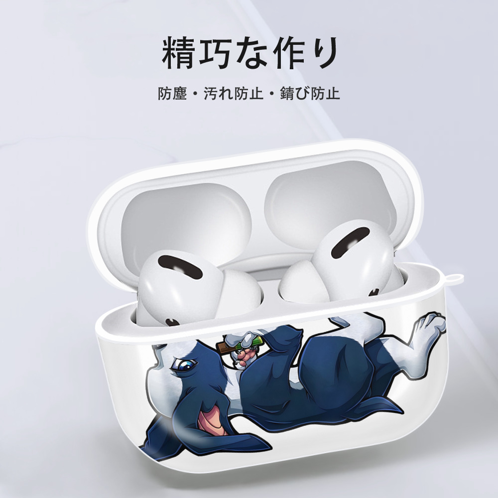 ジョジョの奇妙な冒険 JoJo's Bizarre Adventure 【AirPods Pro用】ハードシェル保護ケース 耐衝撃・防指紋・カラビナ付き商品仕様