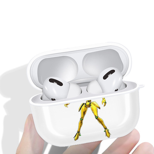 ジョジョの奇妙な冒険 JoJo's Bizarre Adventure 【AirPods Pro用】ハードシェル保護ケース 耐衝撃・防指紋・カラビナ付き商品仕様