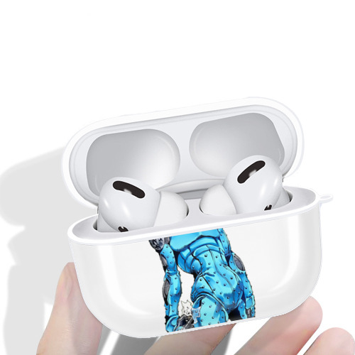 ジョジョの奇妙な冒険 JoJo's Bizarre Adventure 【AirPods Pro用】ハードシェル保護ケース 耐衝撃・防指紋・カラビナ付き商品仕様