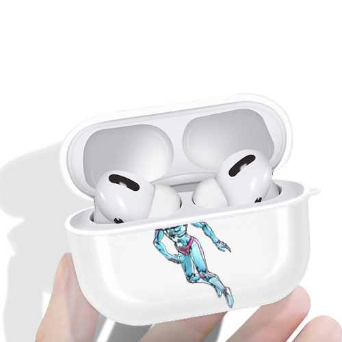 ジョジョの奇妙な冒険 JoJo's Bizarre Adventure 【AirPods Pro用】ハードシェル保護ケース 耐衝撃・防指紋・カラビナ付き商品仕様
