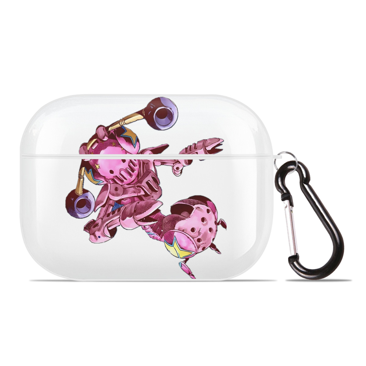 （画像用） ジョジョの奇妙な冒険 ジョナサン?ジョースター JoJo's Bizarre Adventure Jonathan Joestar 【AirPods Pro用】ハードシェル保護ケース 耐衝撃・防指紋・カラビナ付き商品仕様