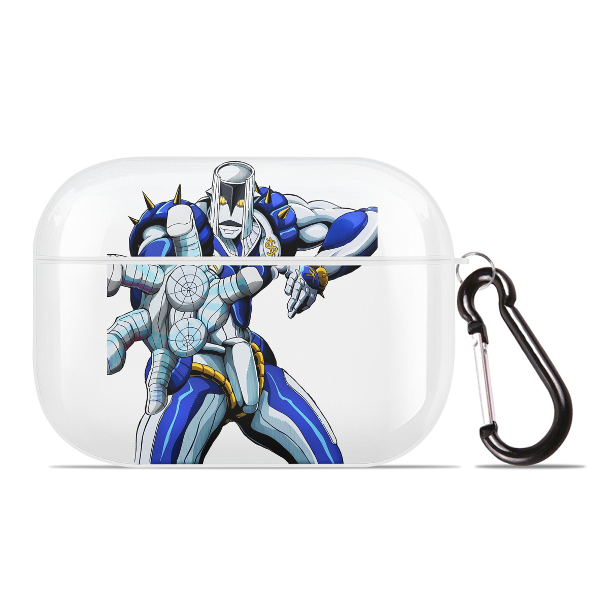 （画像用） ジョジョの奇妙な冒険 虹村億泰 にじむら おくやす JoJo's Bizarre Adventure Nijimura Okuyasu 【AirPods Pro用】ハードシェル保護ケース 耐衝撃・防指紋・カラビナ付き商品仕様
