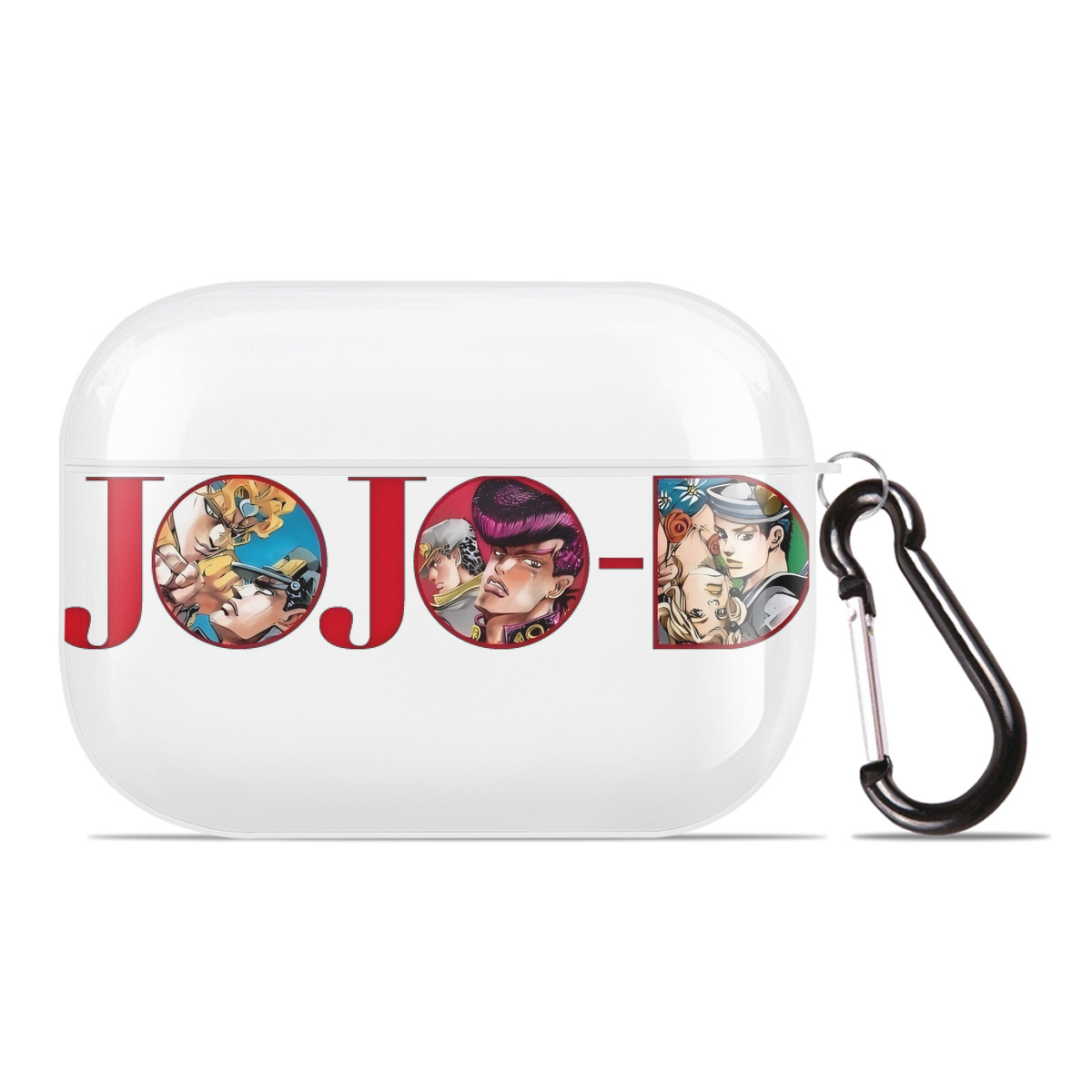 （画像用） ジョジョの奇妙な冒険 JoJo's Bizarre Adventure 【AirPods Pro用】ハードシェル保護ケース 耐衝撃・防指紋・カラビナ付き商品仕様