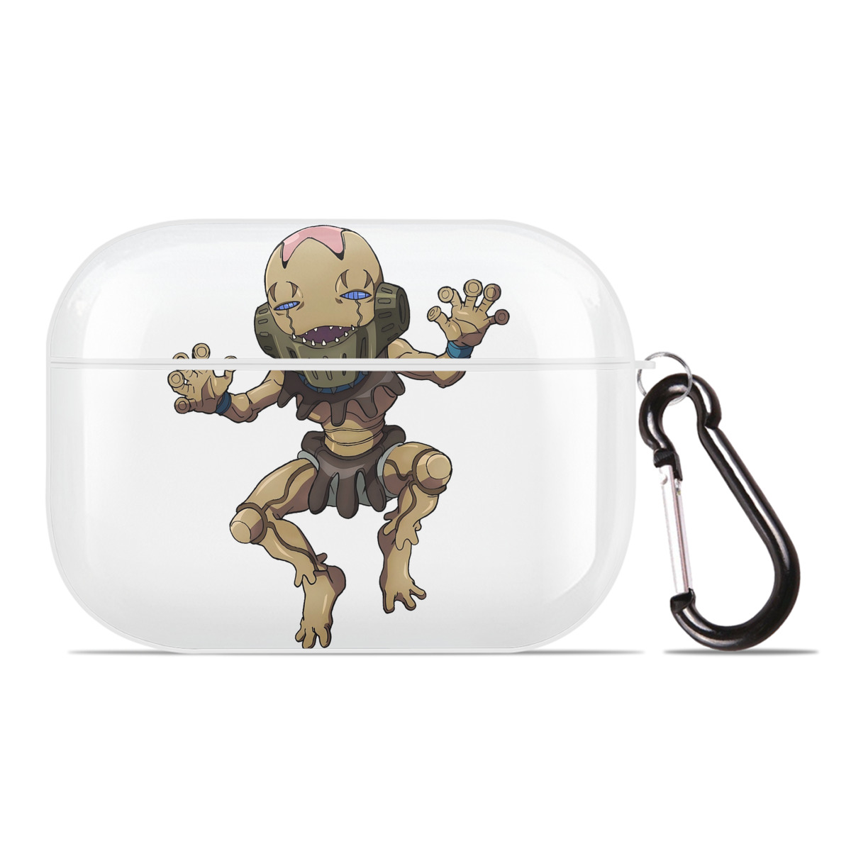 （画像用） ジョジョの奇妙な冒険 JoJo's Bizarre Adventure 【AirPods Pro用】ハードシェル保護ケース 耐衝撃・防指紋・カラビナ付き商品仕様