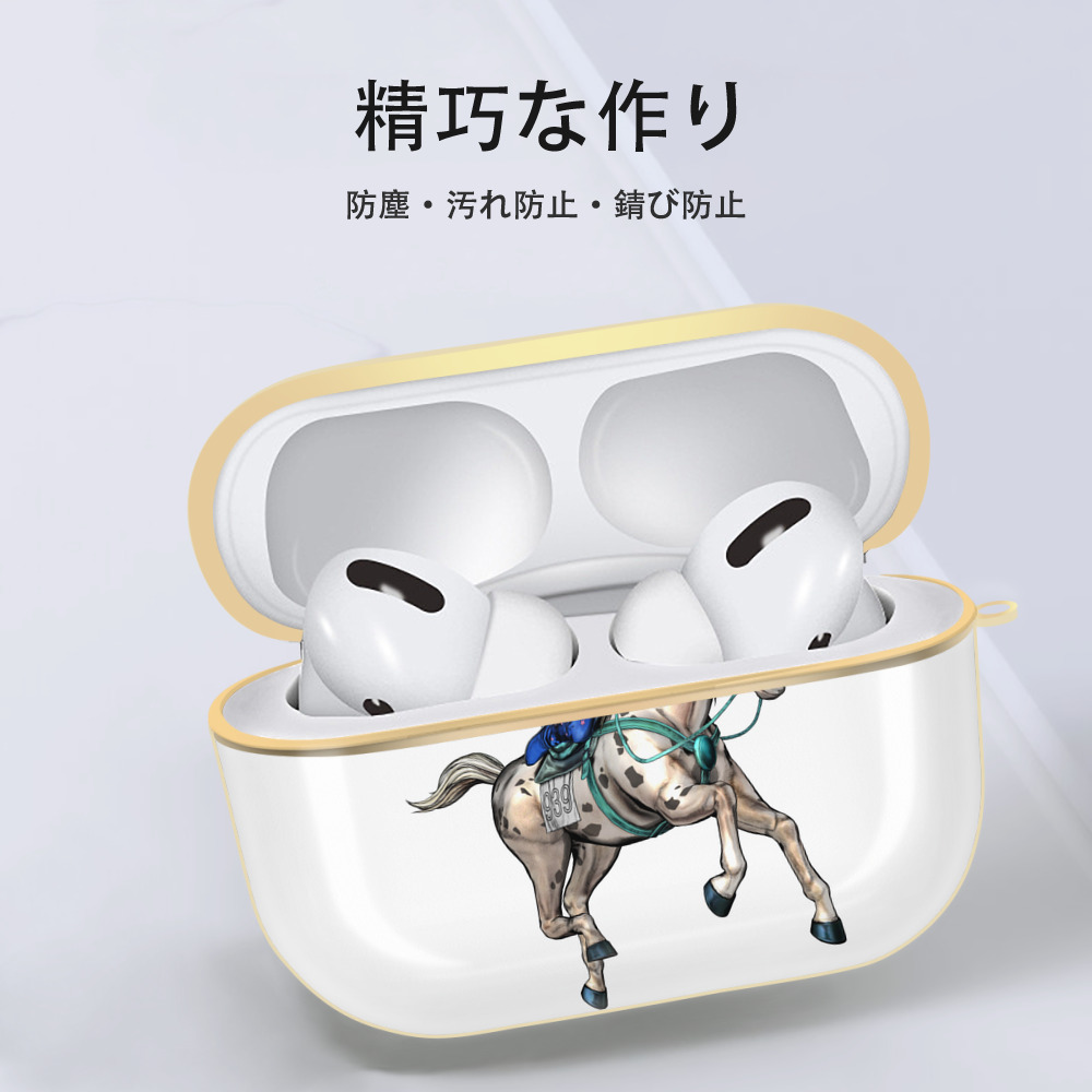 ジョジョの奇妙な冒険 ジョナサン?ジョースター JoJo's Bizarre Adventure Jonathan Joestar 【AirPods Pro用】ハードシェル保護ケース｜耐衝撃・防指紋・カラビナ付き商品仕様