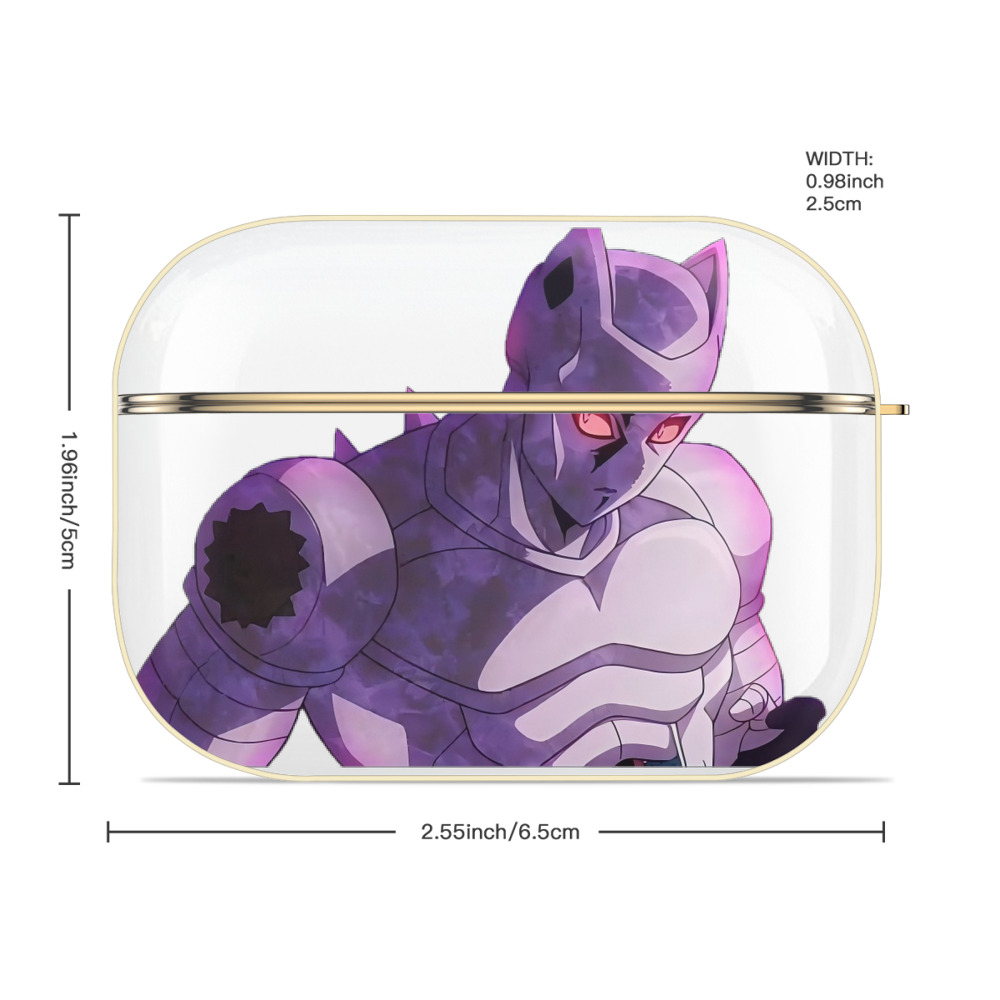 ジョジョの奇妙な冒険 きら よしかげ JoJo's Bizarre Adventure Kira Yoshikage 【AirPods Pro用】ハードシェル保護ケース｜耐衝撃・防指紋・カラビナ付き商品仕様
