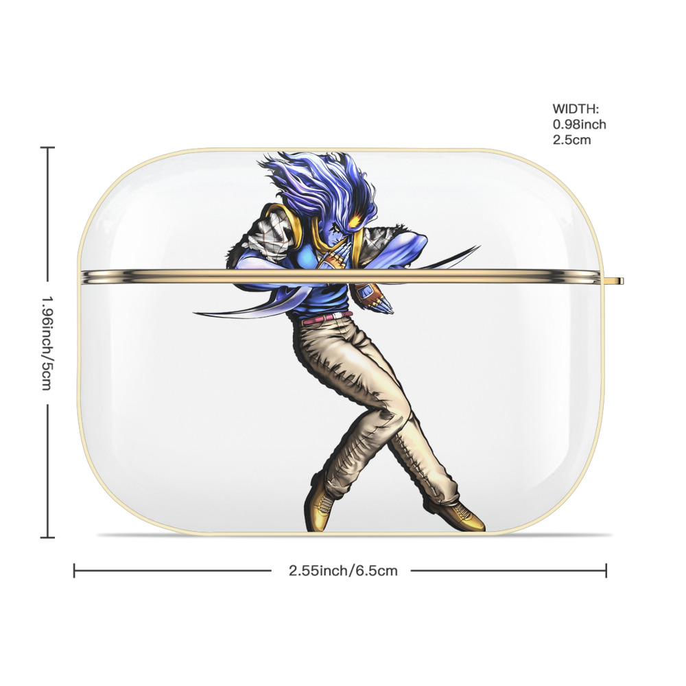 ジョジョの奇妙な冒険 JoJo's Bizarre Adventure 【AirPods Pro用】ハードシェル保護ケース｜耐衝撃・防指紋・カラビナ付き商品仕様