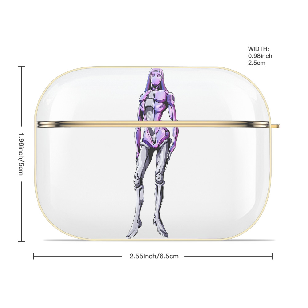 ジョジョの奇妙な冒険 JoJo's Bizarre Adventure 【AirPods Pro用】ハードシェル保護ケース｜耐衝撃・防指紋・カラビナ付き商品仕様